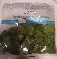 Brotes de espinacas