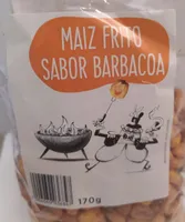Maíz frito sabor barbacoa