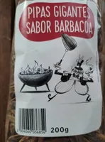 Pipas gigantes sabor barbacoa