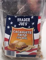Cacahuete frito con miel