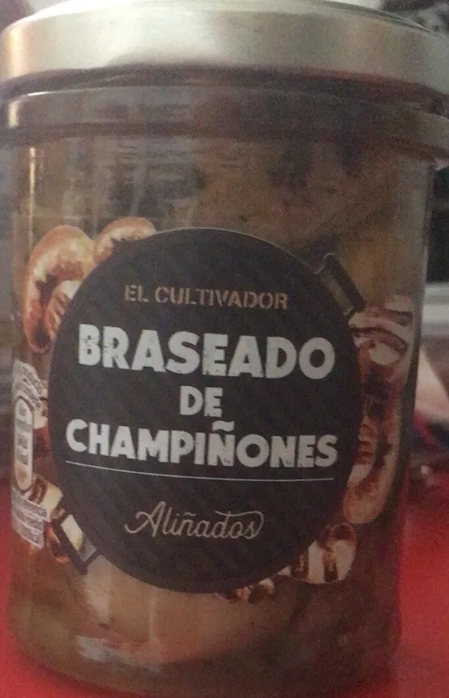 Braseado de champiñones aliñados