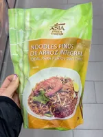 Noodles finos de arroz integral