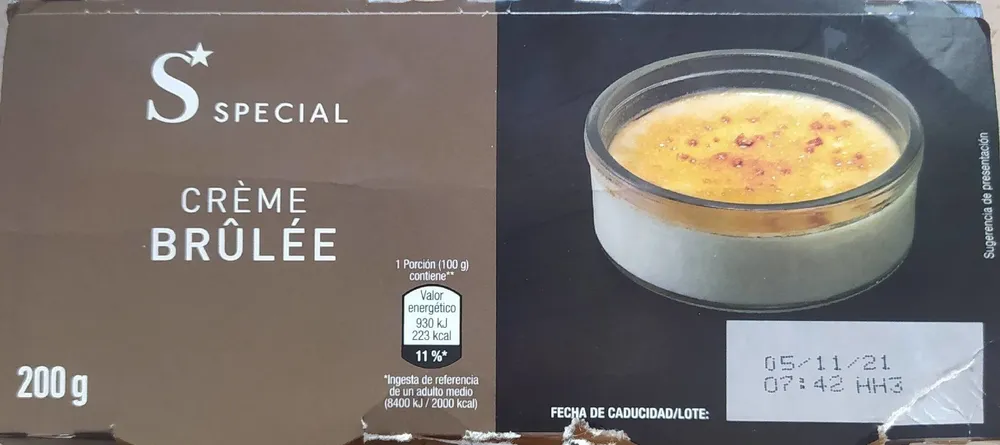 Creme brulee