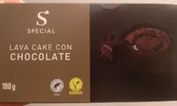 Lava cake con chocolate