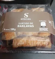 Surtido de baklavas