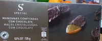 Manzanas Confitadas con Chocolate