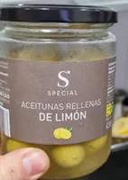 Aceitunas rellenas de limón