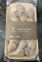 Higos secos con harina