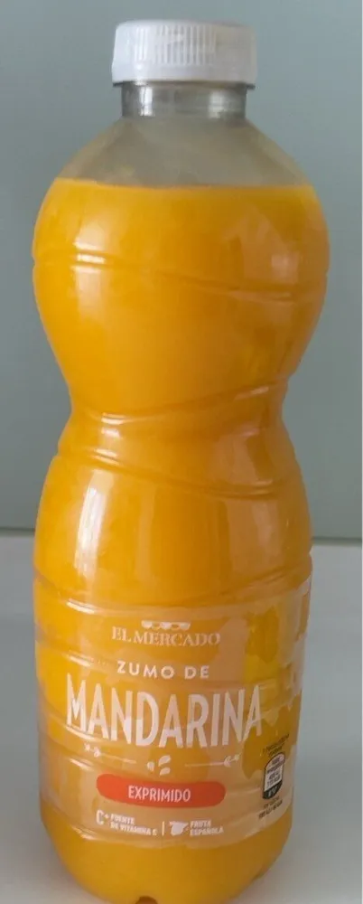 Zumo de mandarina