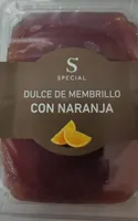 Dulce de membrillo con naranja
