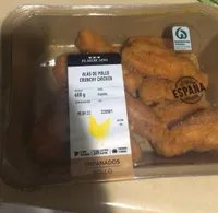 Alas de pollo crunchy chicken