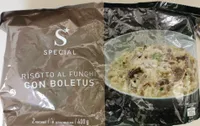 Rissoto al funghi con boletus