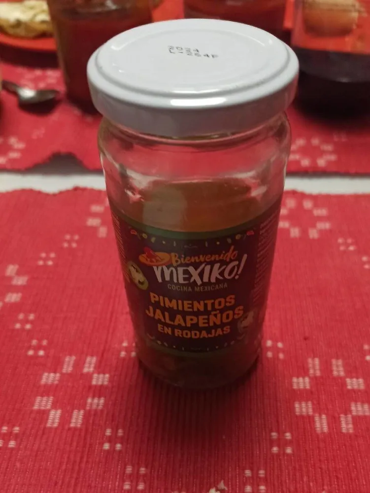 Pimientos jalapeños en rodajas