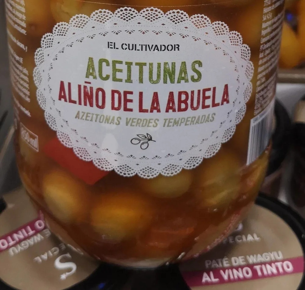 Aceitunas aliño de la abuela