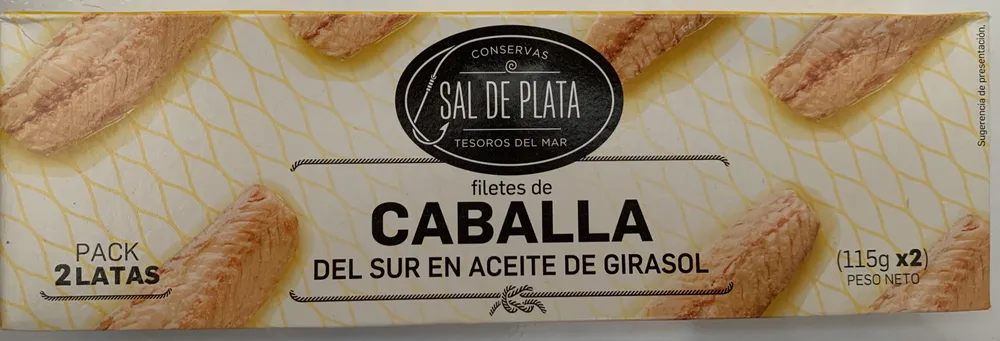 Caballa en aceite de girasol
