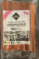 Salchichas cocidas ahumadas