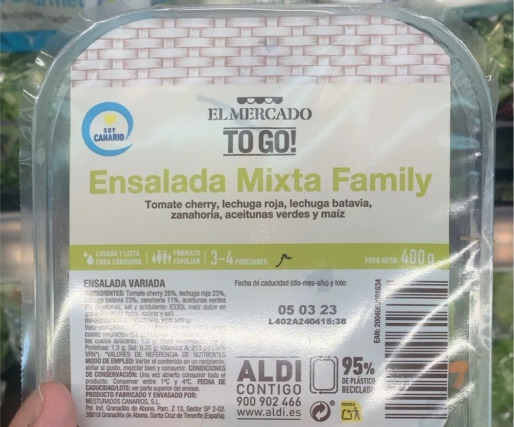 Ensalada mixta family