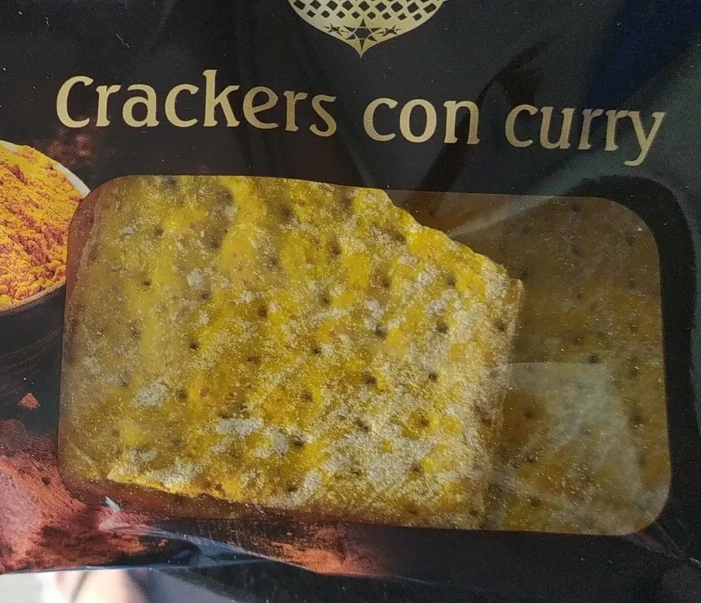 Crackers con Curry