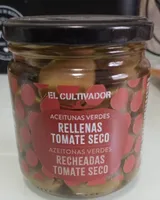 Aceitunas verdes rellenas tomate seco