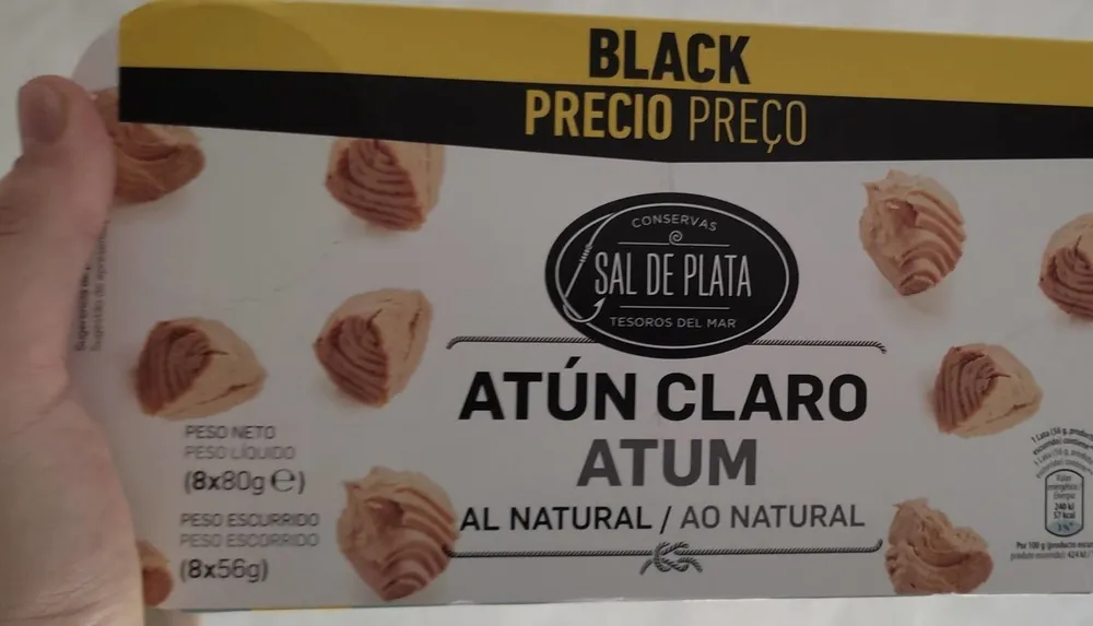 Atún claro al natural
