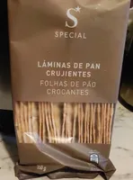 Laminas de pan crujientes
