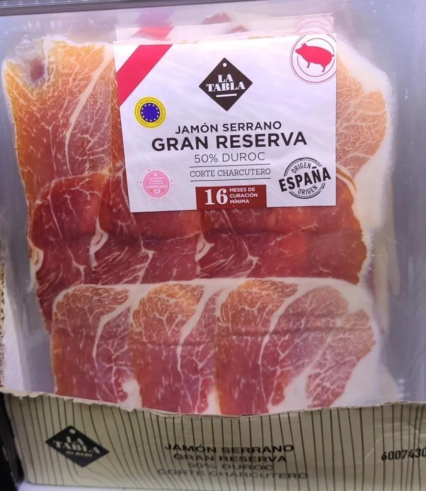 Jamón serrano gran reserva