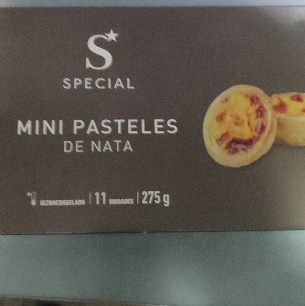 Mini pasteles de nata