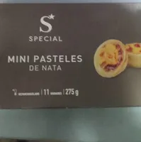 Mini pasteles de nata