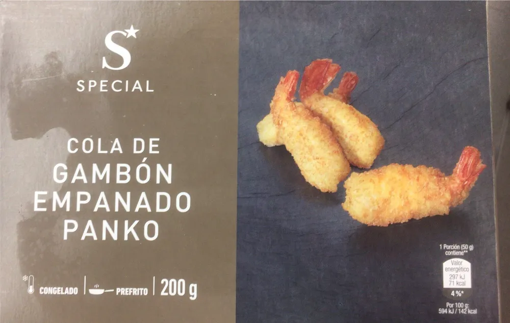 Cola de Gambón Empanado Panko