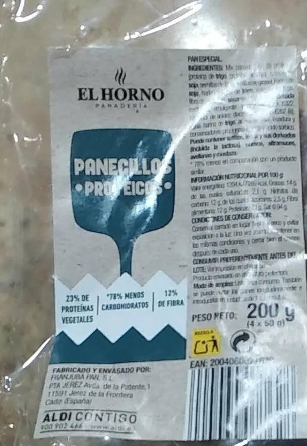 Panecillos proteicos