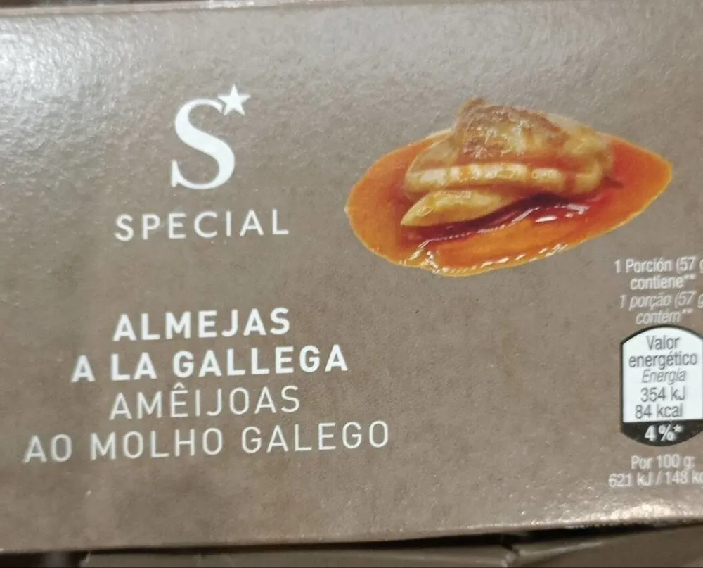 Almejas a la gallega