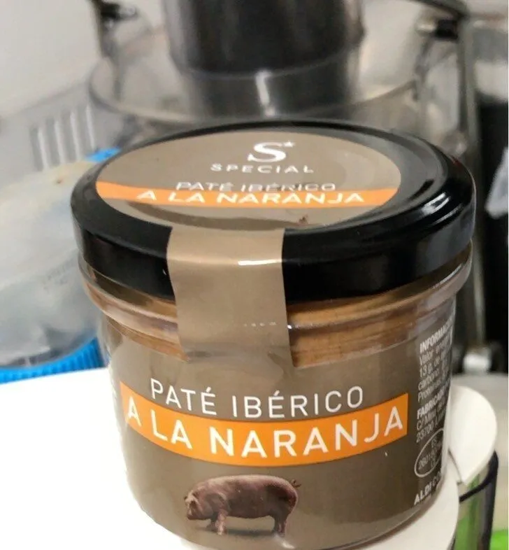 Paté ibérico a la naranja