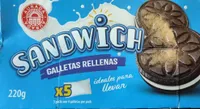 Sandwich galletas rellenas