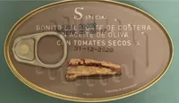 Bonito del norte de costera en aceite de oliva con tomates secos