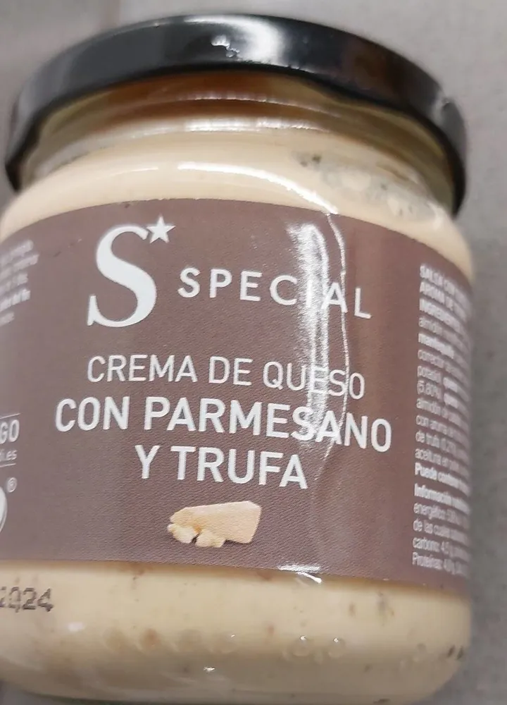 Crema queso con parmesano
