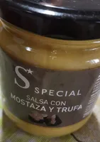 Salsa con mostaza y trufa