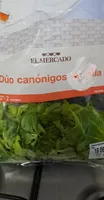 Dúo canónigos y rucula