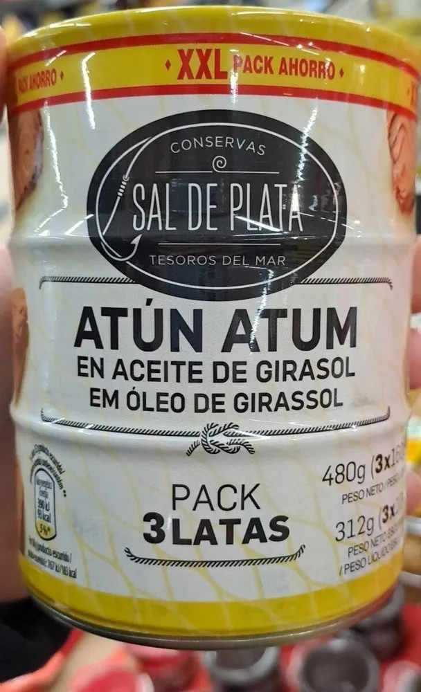 Atún en aceite de girasol