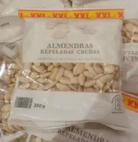 Almendras peladas crudas