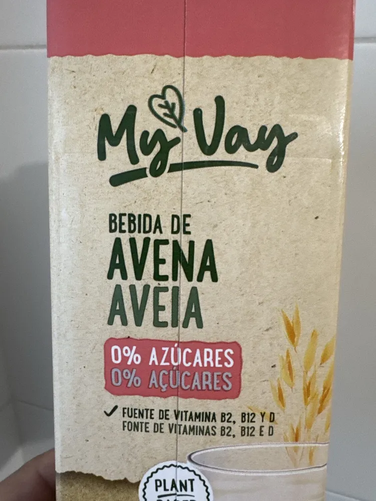 Bebida de Avena 0% azúcares