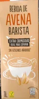 Bebida de avena barista