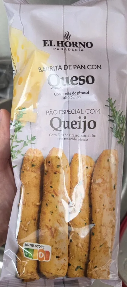Barrita De Pan Con Queso