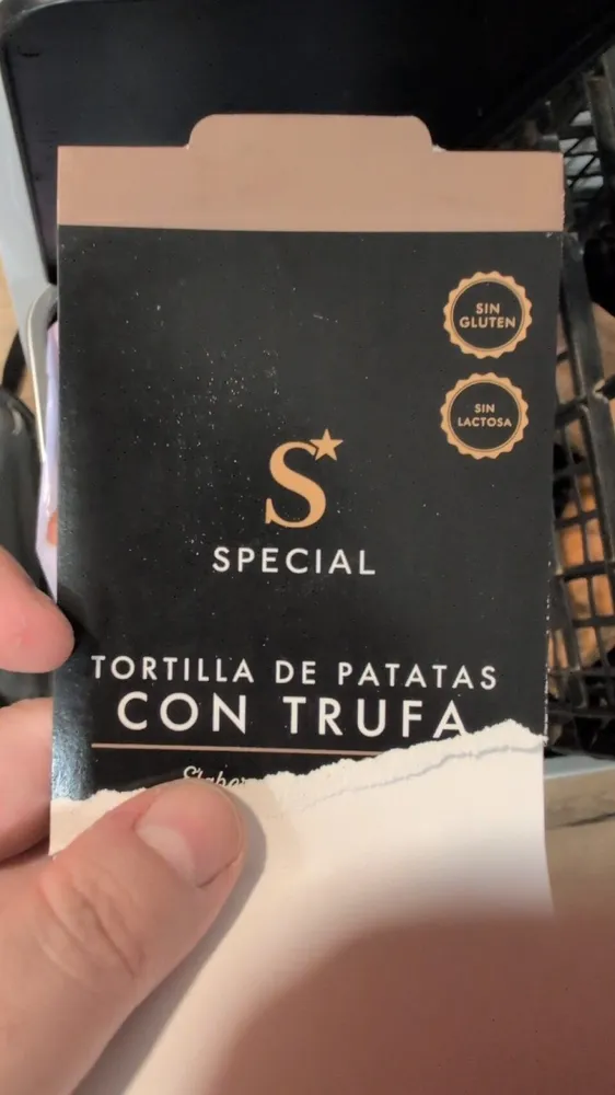 Tortilla De Patatas Con Trufa