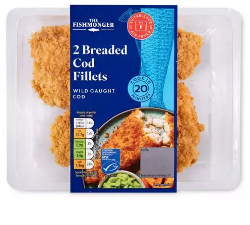 Breaded Cod Fillets