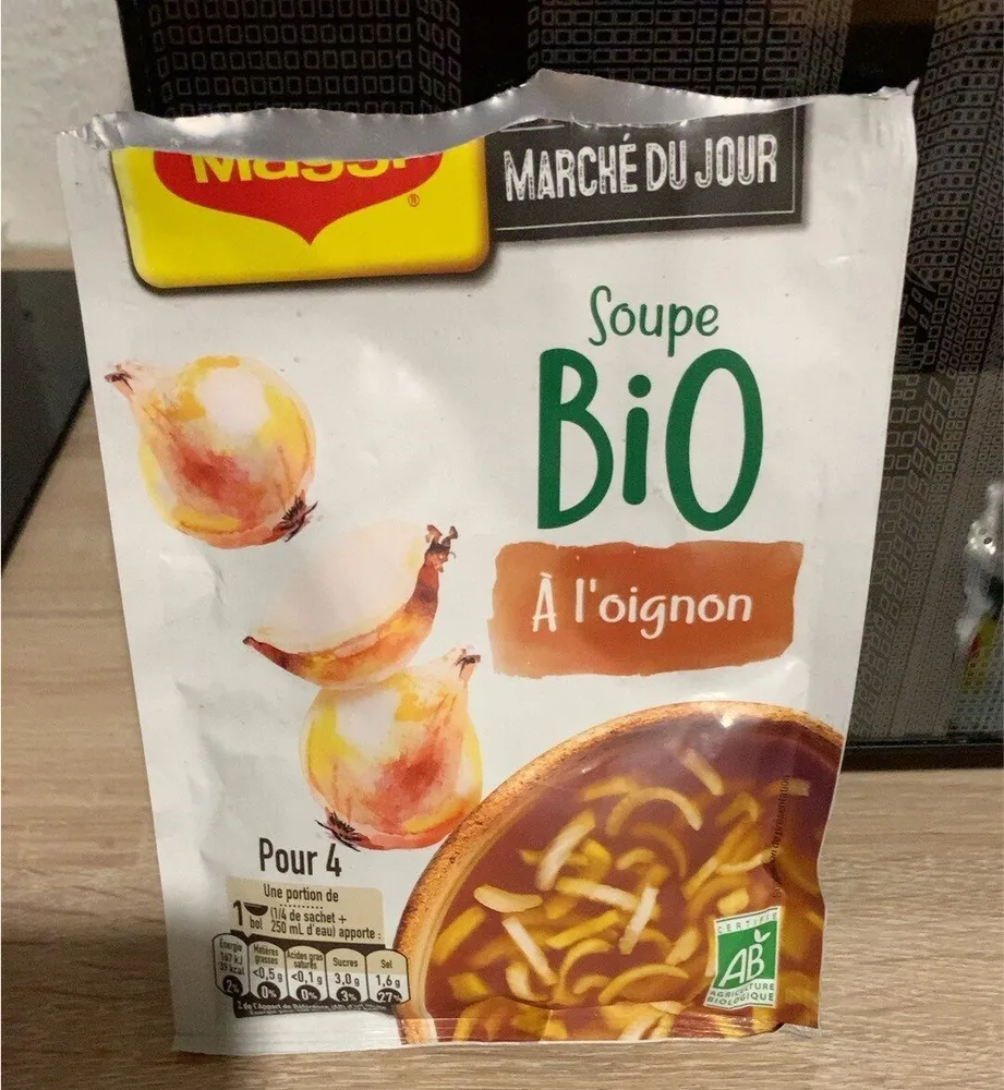 Soupe Bio a l’oignon
