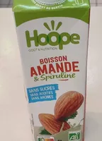Boisson amande et spiruline