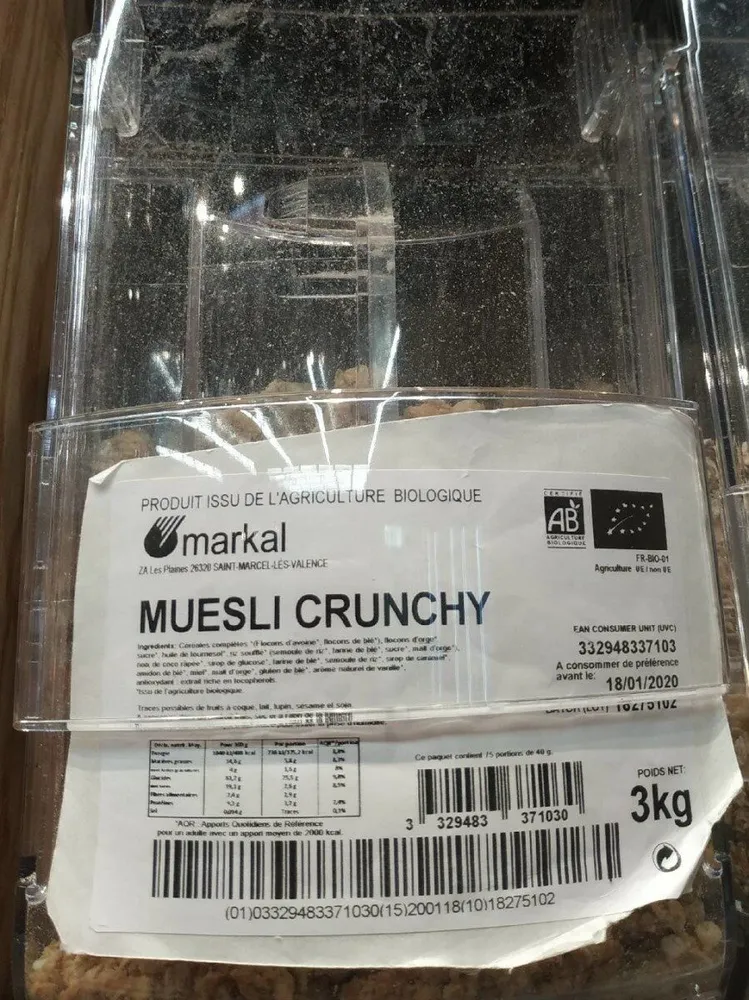 Muesli crunchy