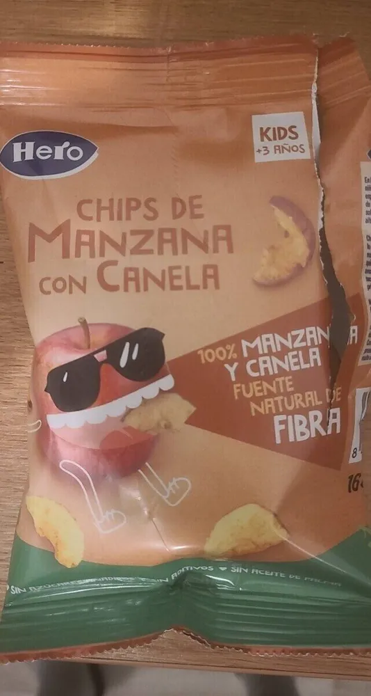 Chips de manzana
