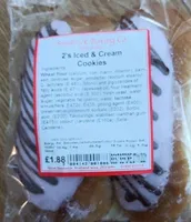 2's Iced and Creamed Cookies
