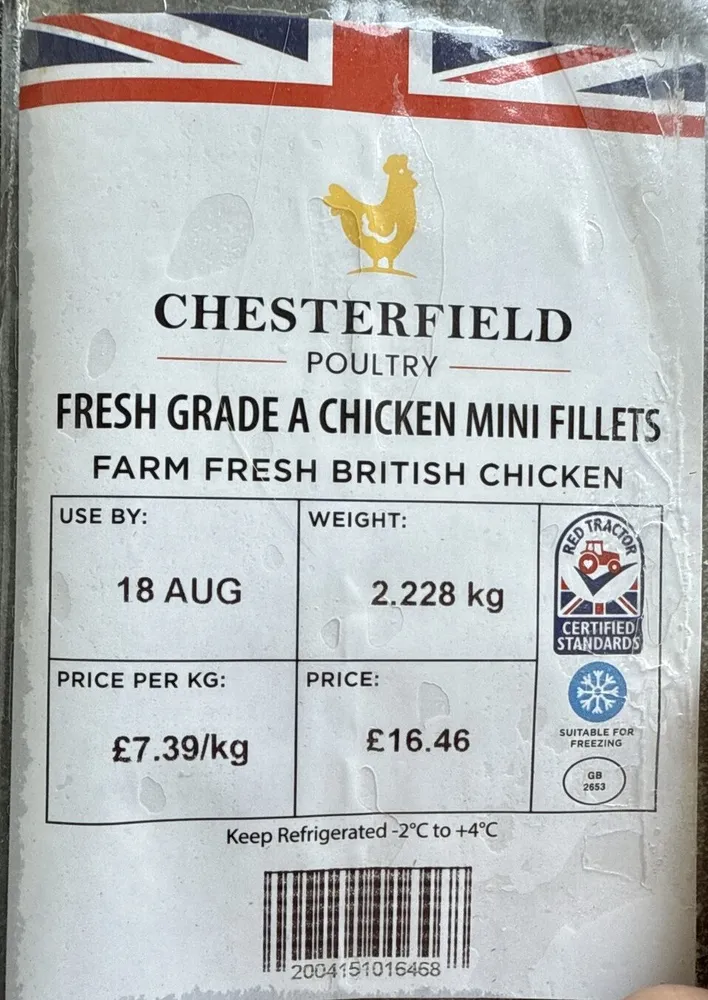 Costco Chicken Mini Fillets